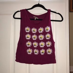 Sunflower muscle tank